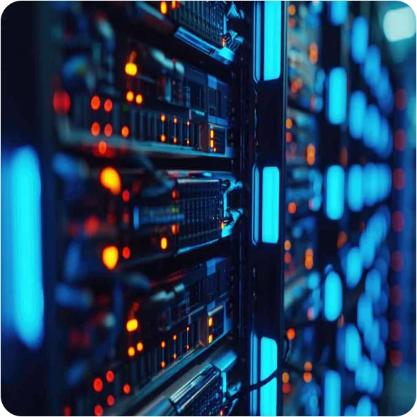 hosting servers in a row
